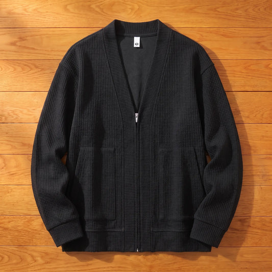 V-NECK KNIT CARDIGAN