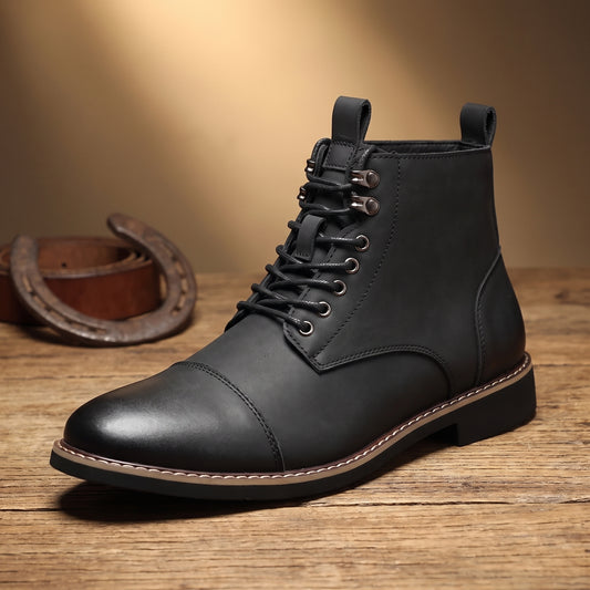 VINTAGE STITCH ANKLE BOOTS