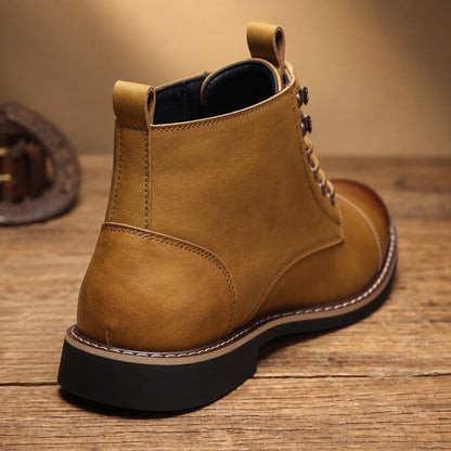 VINTAGE STITCH ANKLE BOOTS