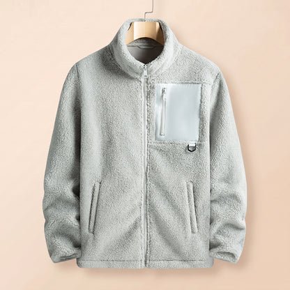 WARM ZIP FLEECE COAT