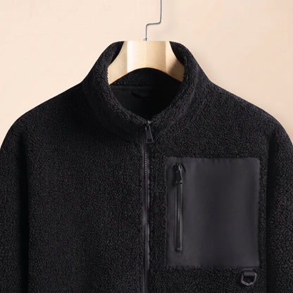 WARM ZIP FLEECE COAT