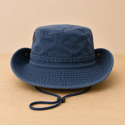 WEATHERED COTTON SAFARI HAT