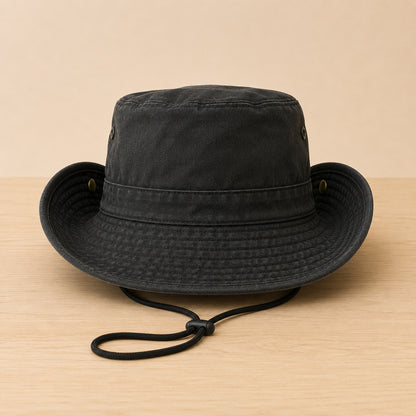 WEATHERED COTTON SAFARI HAT