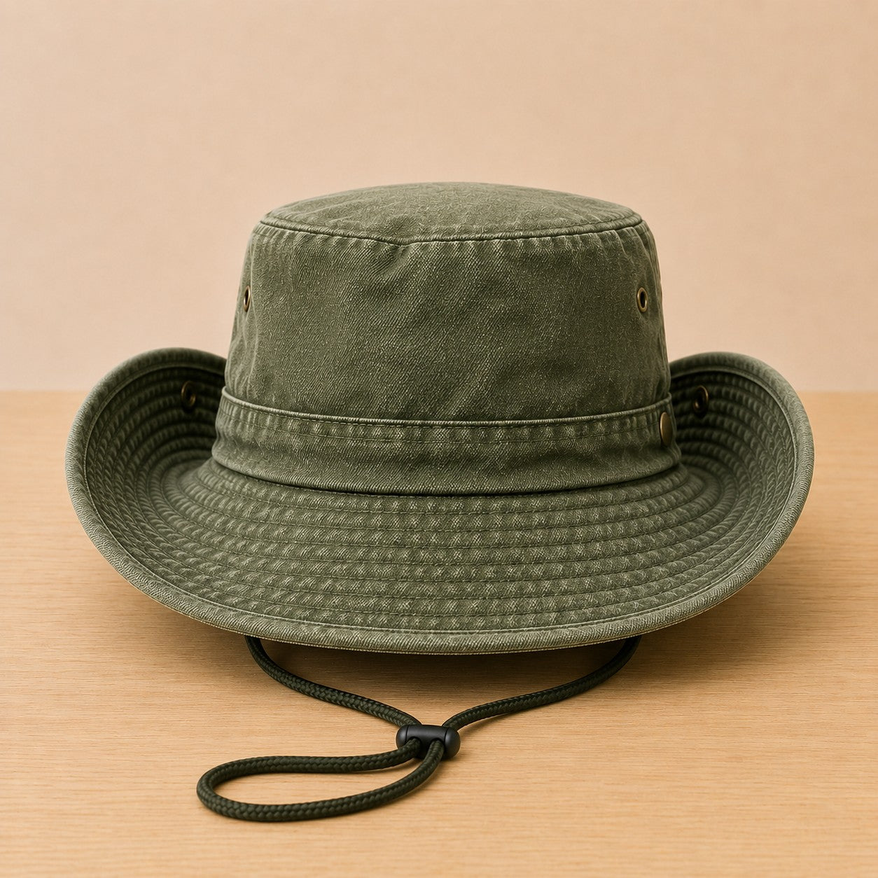 WEATHERED COTTON SAFARI HAT