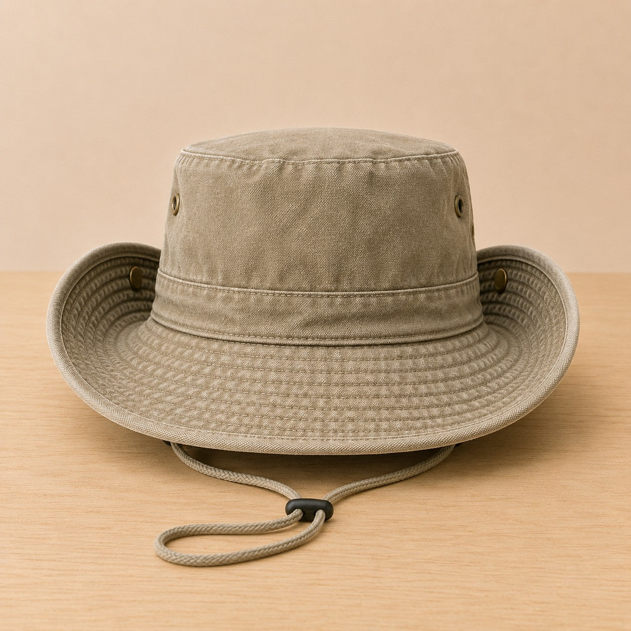 WEATHERED COTTON SAFARI HAT