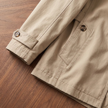 Cuff, hem and pocket detail