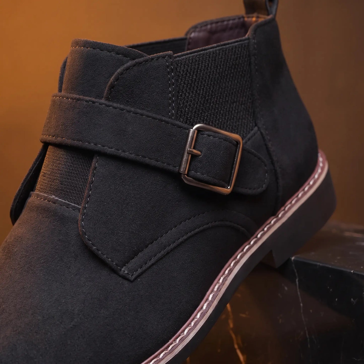 Ankle Buckle Boots buckle detail