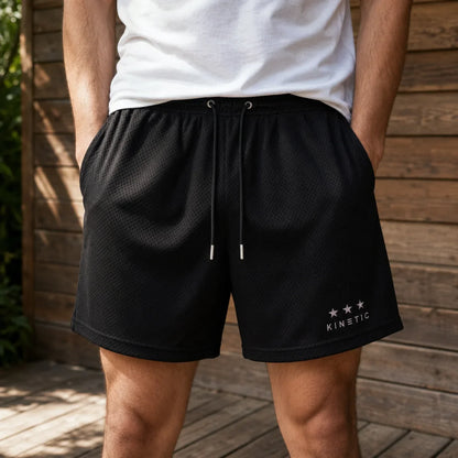 Men's Classic Fitness Shorts in Black