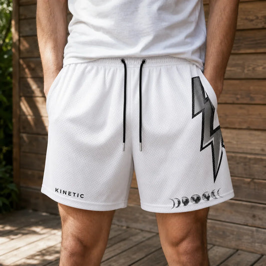 Men's Classic Fitness Shorts in White