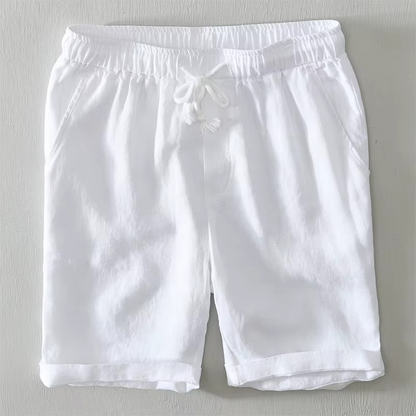COASTAL BREEZE LINEN SHORTS