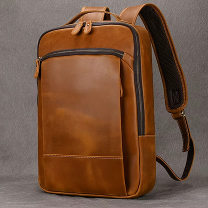 LEATHER TRAVEL BACKPACK