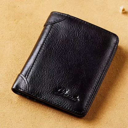 VERTICAL LEATHER WALLET