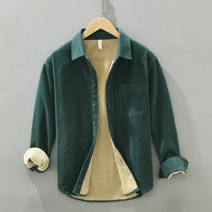 URBAN FLEECE LINED SHIRT JACKET