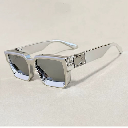 SILVER FRAME SUNGLASSES