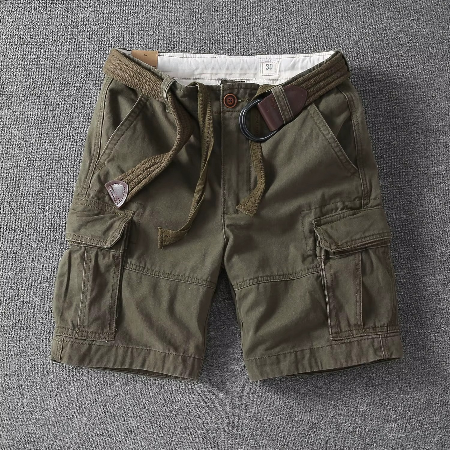 CAMO CARGO SHORTS