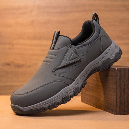 Light step loafer in grey