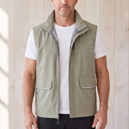 MESH LINED VEST Khaki