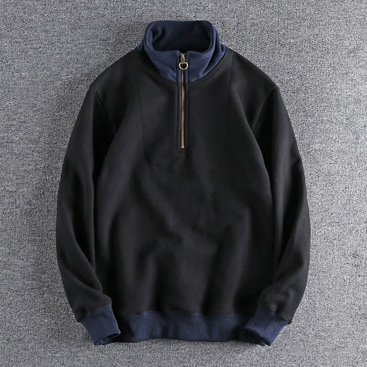 HALF ZIP PULLOVER