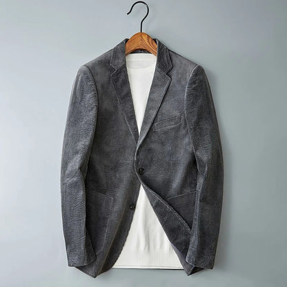 CORDUROY LAPEL JACKET