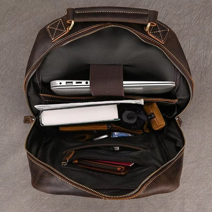 HERITAGE LEATHER COMMUTER BACKPACK