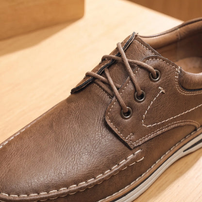 Vamp and lacing detail