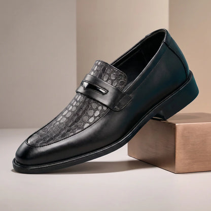 Smart Saddle Loafers Black