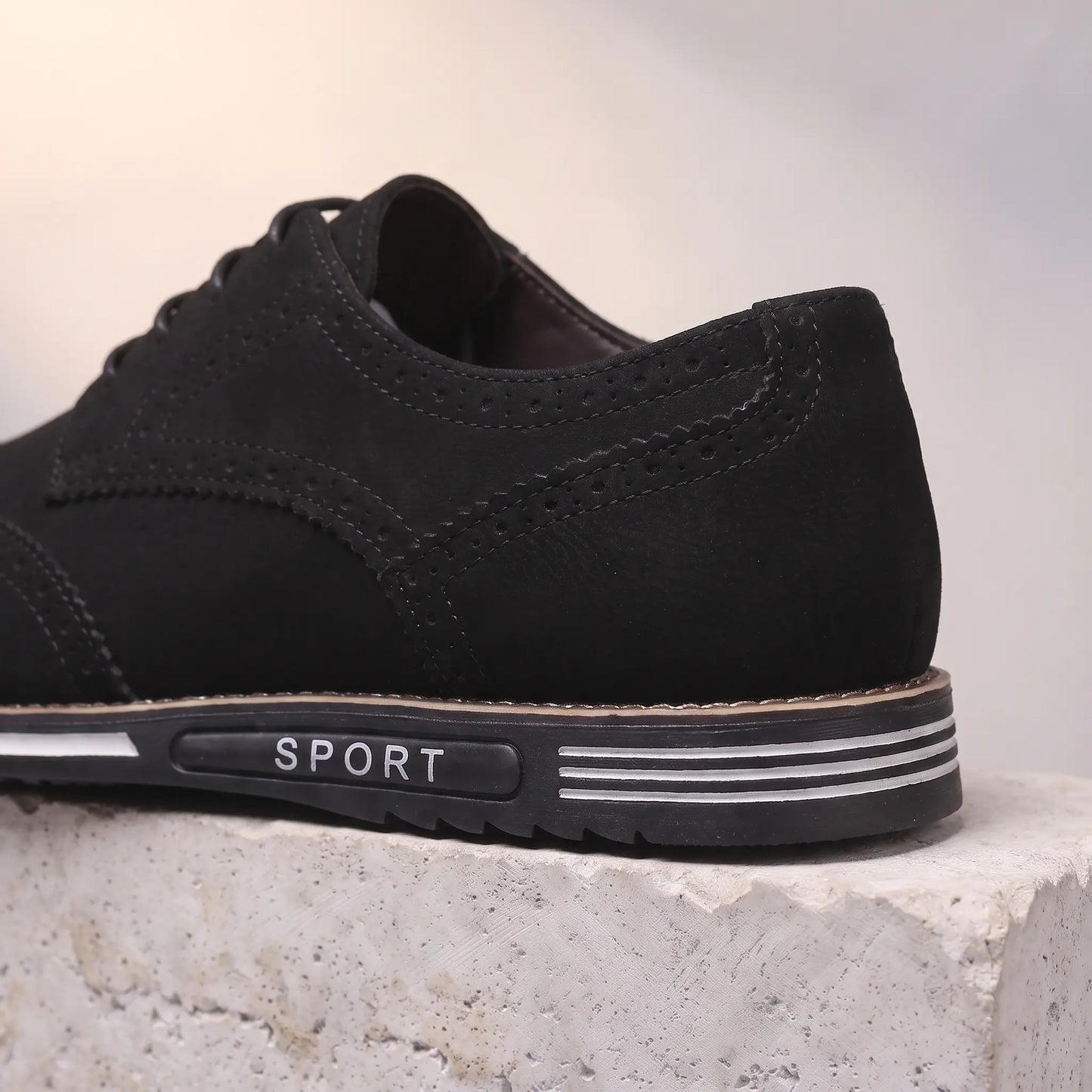 Heel and sole detail