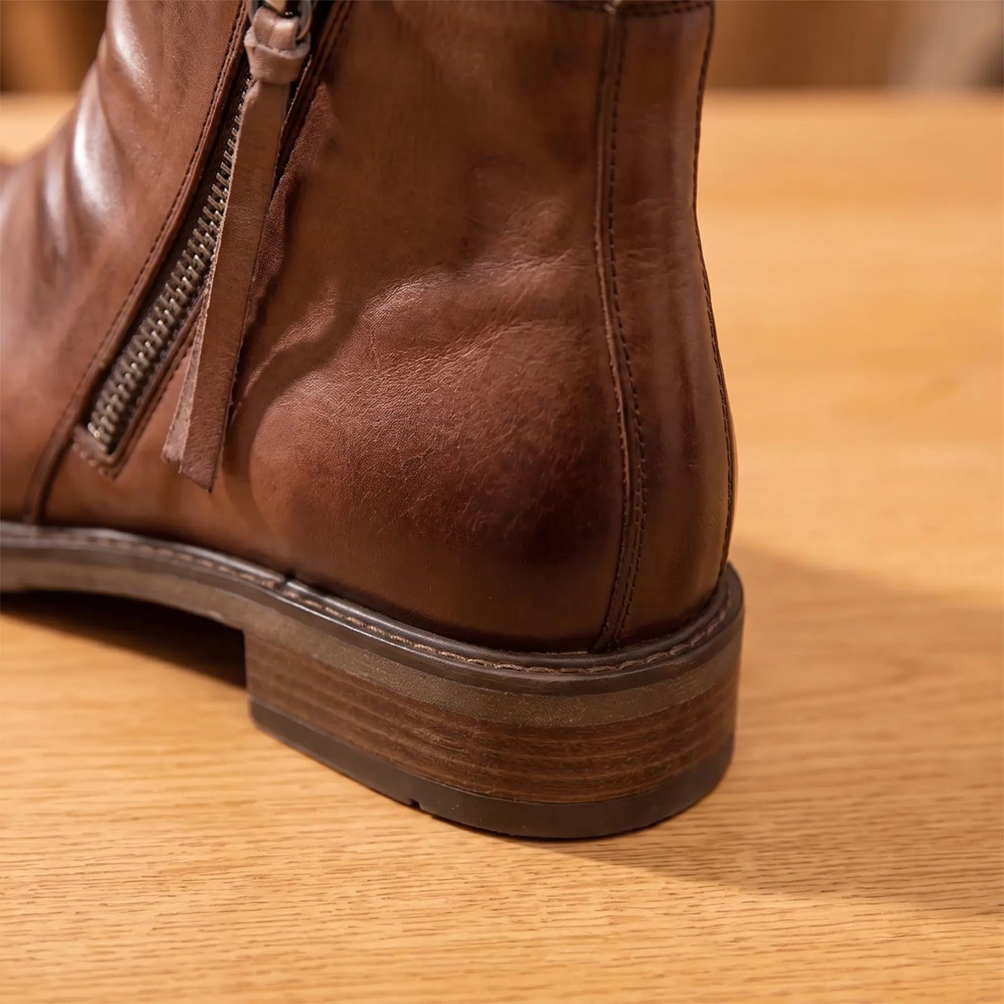 Heel and sole detail