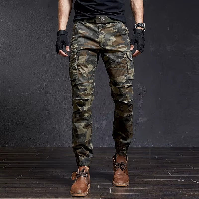 Slim Camo Cargo Joggers