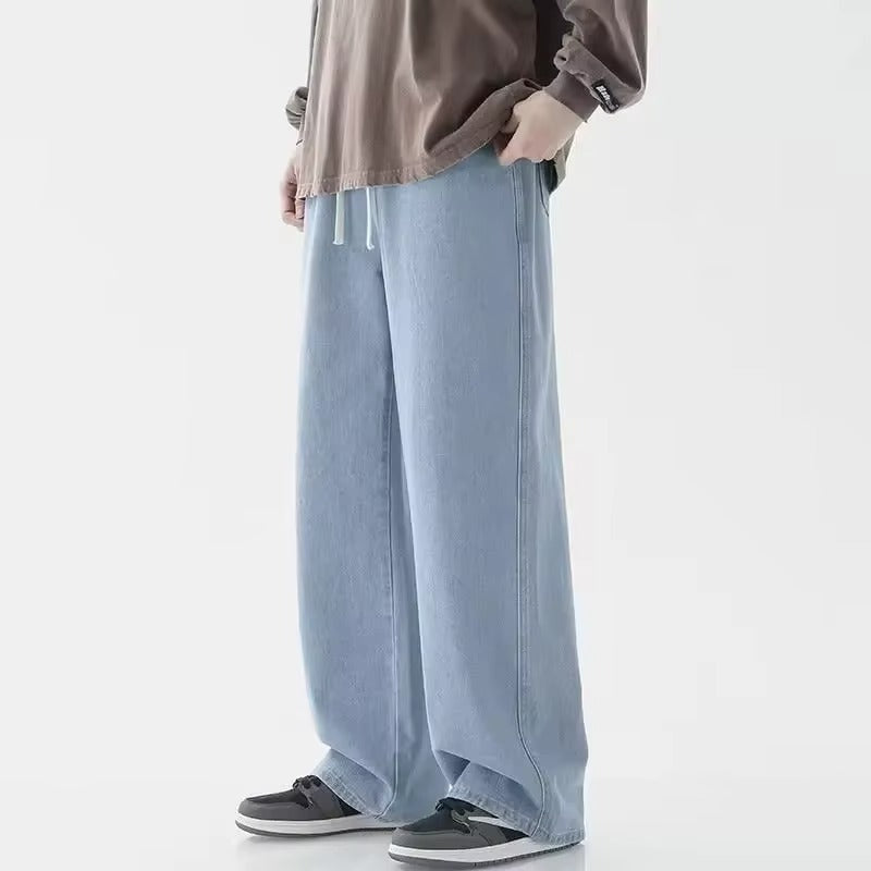 Relaxed Wide Leg Jeans