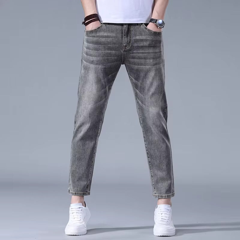 CROPPED SLIM JEANS