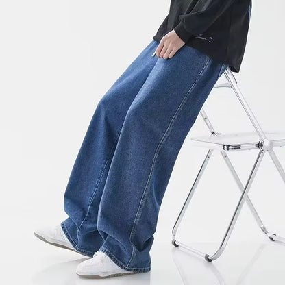 Relaxed Wide Leg Jeans