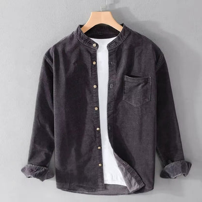 BUTTON DOWN CORDUROY SHIRT