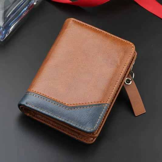 Riverton Leather Zipper Wallet